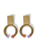 TWINSET circle embellished earrings - Gold