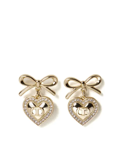 TWINSET aretes Heart Oval