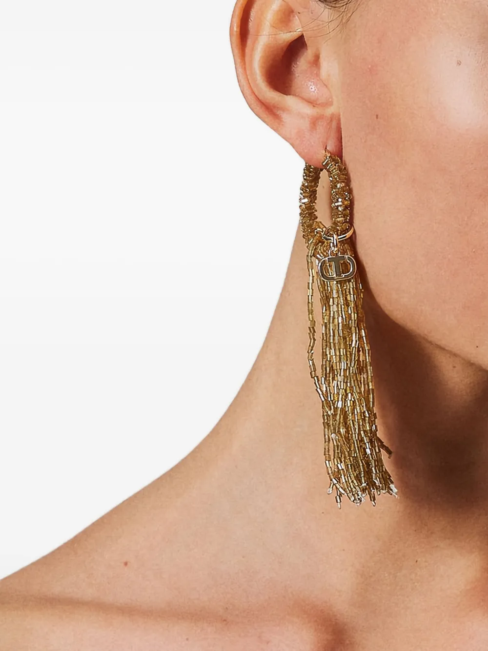 TWINSET Oorringen met kralen - Goud