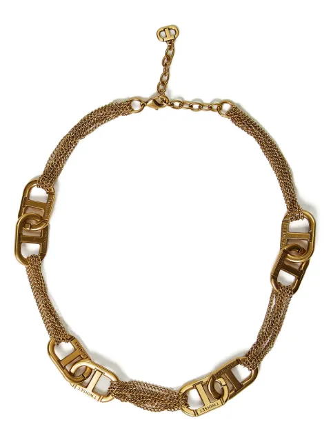 TWINSET Oval T choker necklace