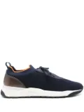 Santoni mesh sneakers - Blue