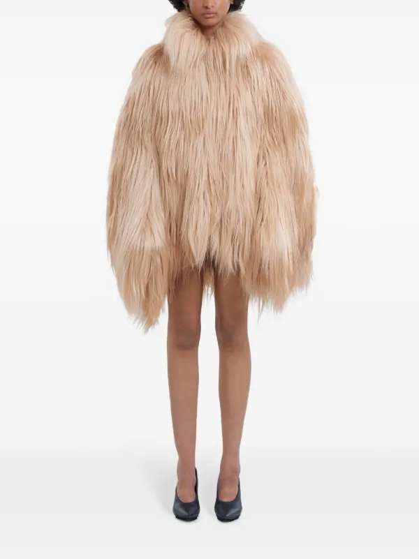 【オープニング 大放出セール】 Jacket faux-fur Marni | FARFETCH | Neutrals ジャケット・アウター