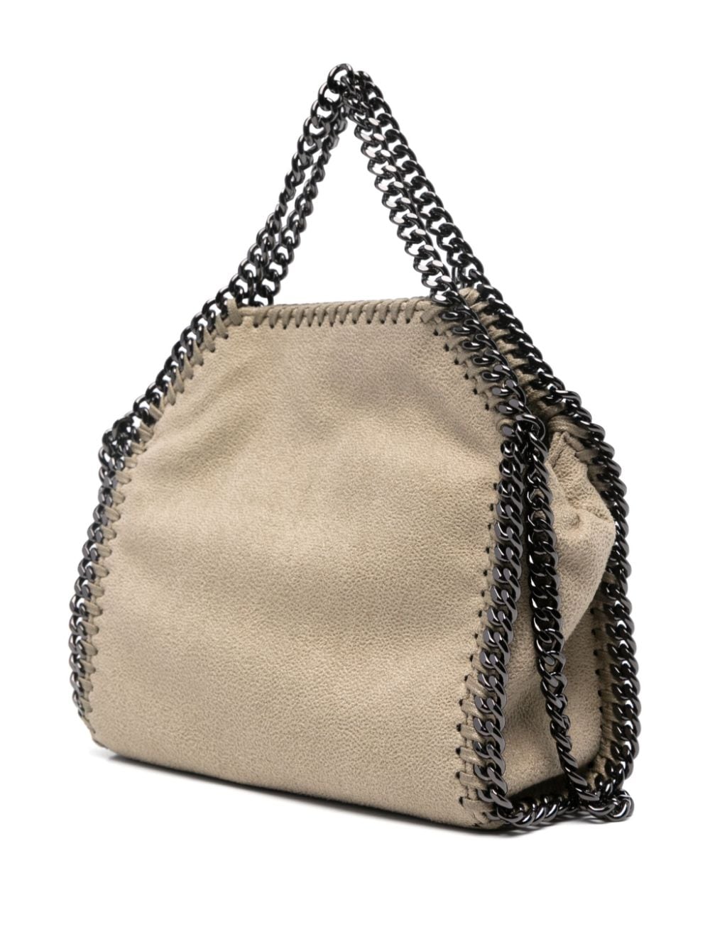 Shop Stella Mccartney Small Falabella Tote Bag In Green