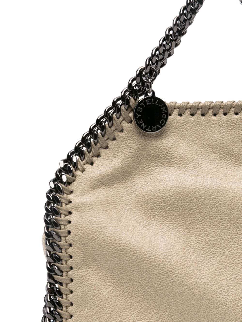 Shop Stella Mccartney Small Falabella Tote Bag In Green