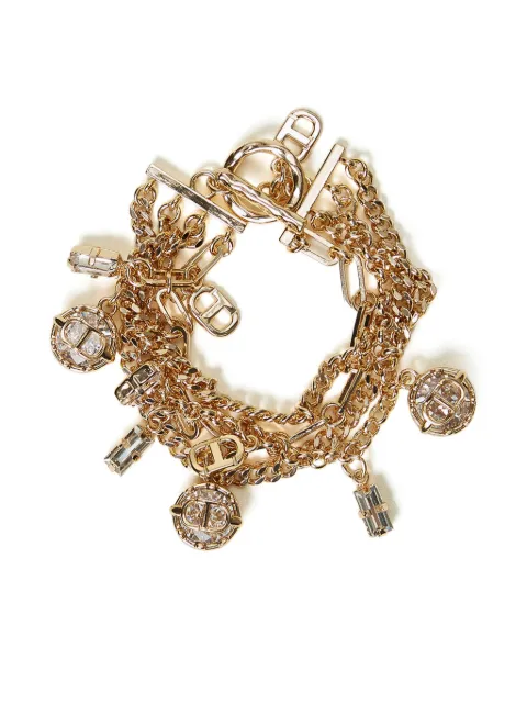 TWINSET multi-strand pendant bracelet