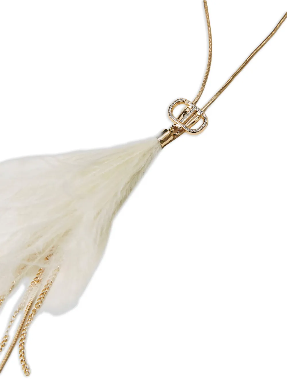  Twinset Tassel Necklace - Gold 