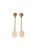 TWINSET gemstone-pendant earrings - Gold