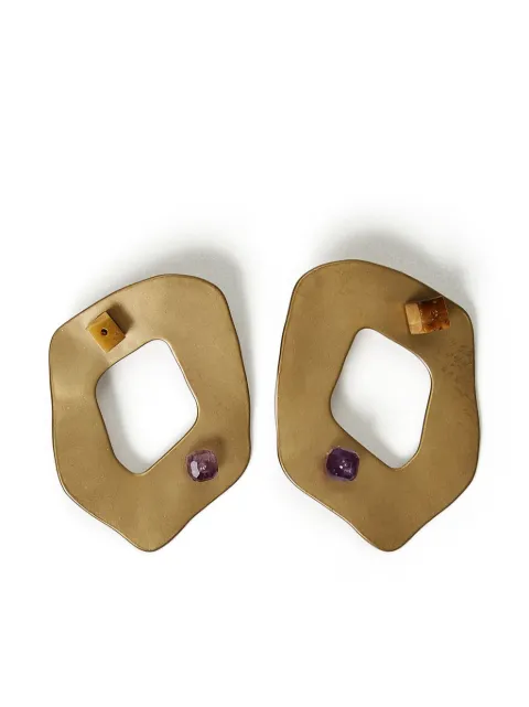 TWINSET aretes ovalados