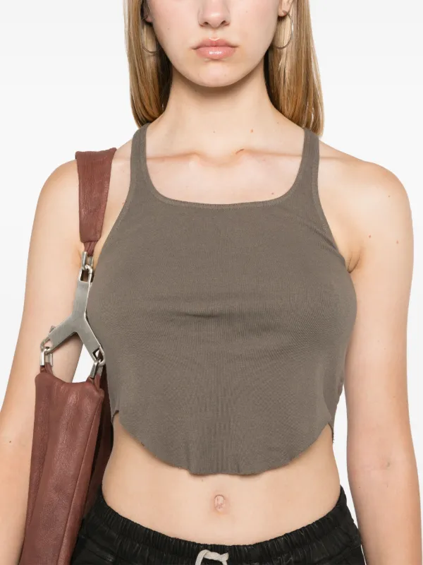 Rick Owens DRKSHDW Basic タンクトップ | ブラウン | FARFETCH JP