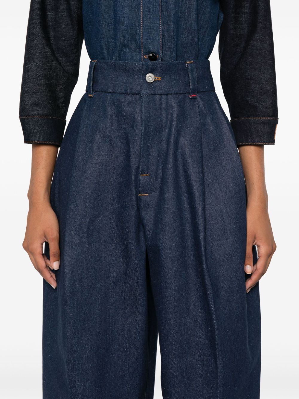 Jacquemus Le de-Nimes Curzio jeans Women