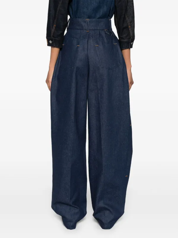 JACQUEMON Curzio デニムパンツ Jacquemus Le de-Nîmes Curzio ジーンズ | ブルー | FARFETCH JP