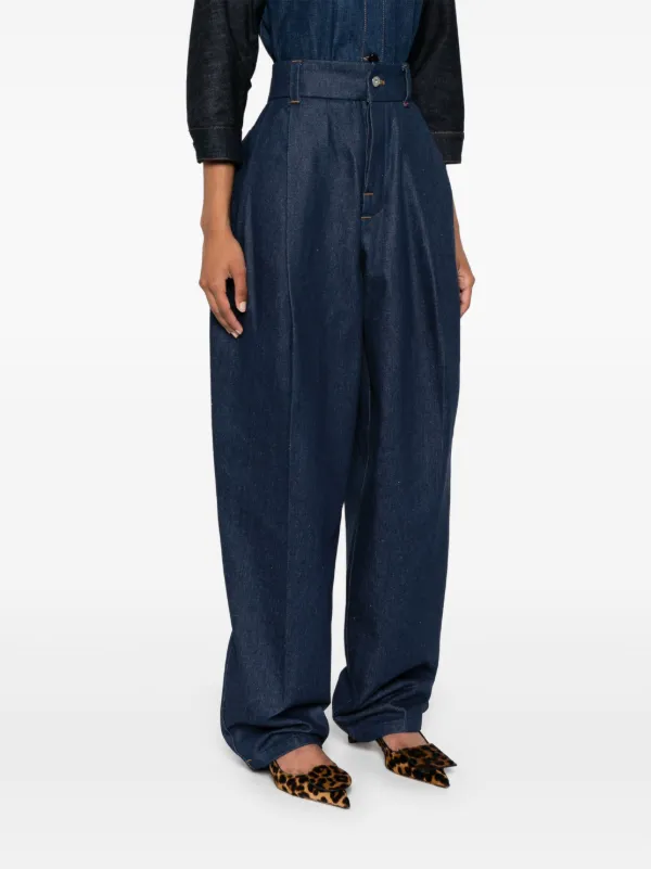 【関税＆送料込み】Jacquemus Le De-Nimes Curzio Straight Le Jacquemus Le de-Nîmes Curzio Jeans | Blue | FARFETCH