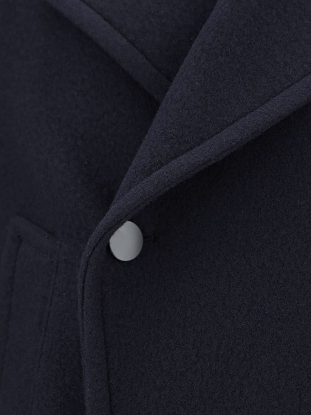 Shop Tagliatore Wool Double Breasted Coat In Blue