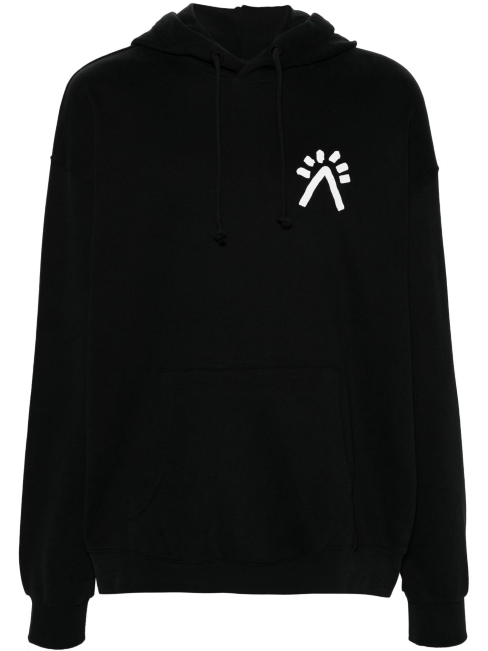 Shop Peak Performance Graphic Hoodie In Black