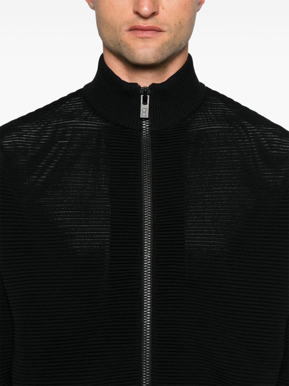 CFCL TC Stratum Cardigan | Black | FARFETCH