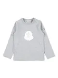 Moncler Enfant logo-print t-shirt - Grey