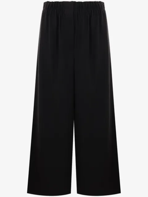 QUIRA oversized wide-leg trousers