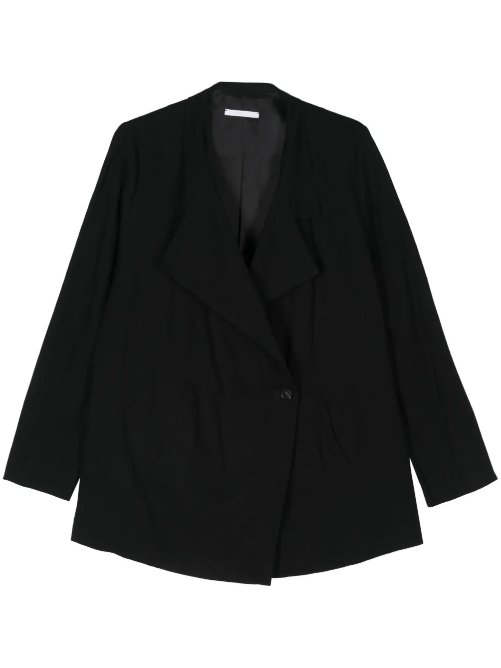 Helmut Lang Pre-Owned 2000s wool jacket - Black