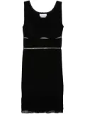 Blumarine jersey min dress - Black