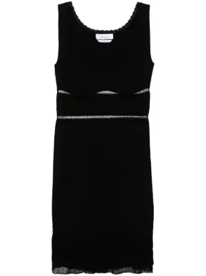 AMIRI コントラストトリム ドレス | ブラック | FARFETCH JP