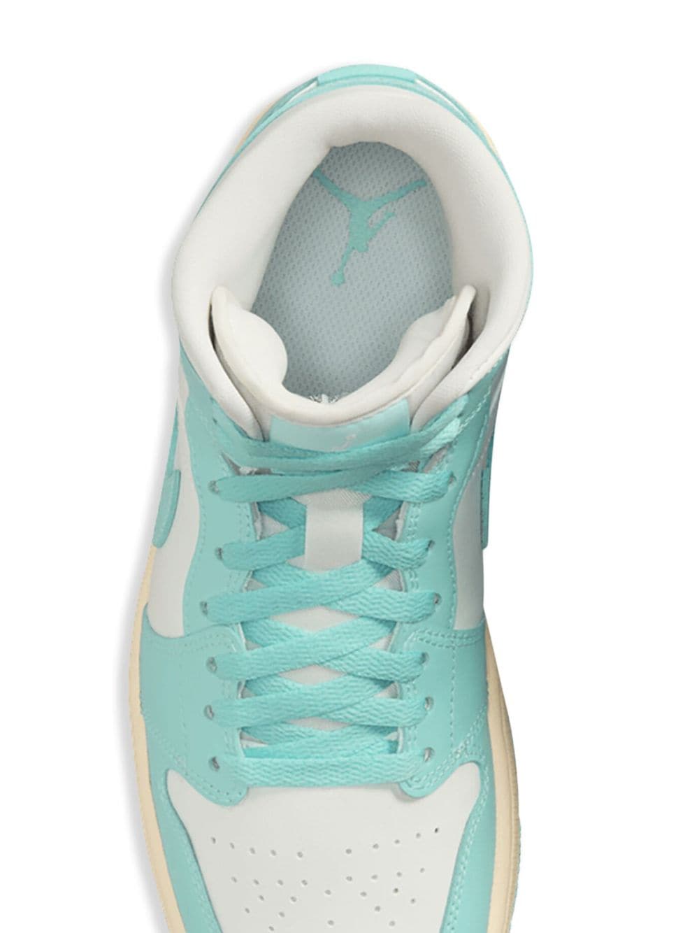 Jordan Air  1 Mid Sail/Light Dew/Muslin sneakers - Groen