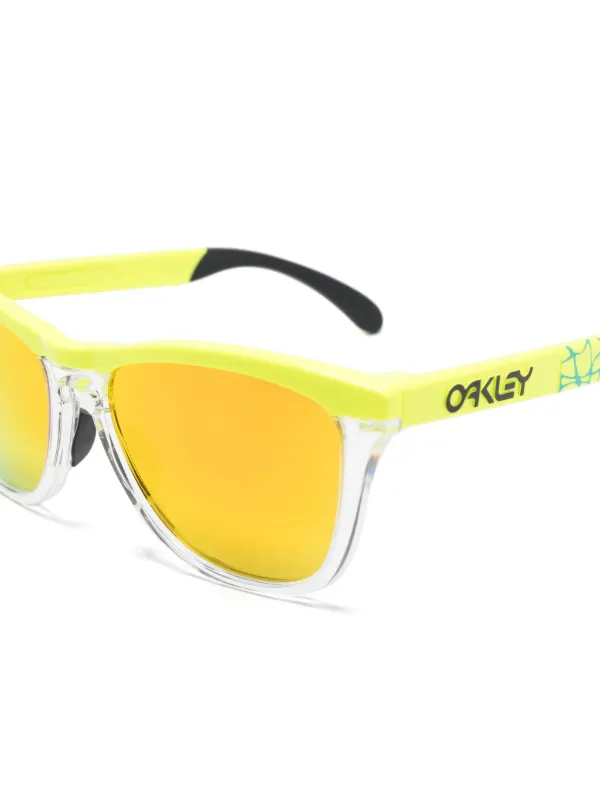 Oakley Frogskins Range Sunglasses Yellow FARFETCH PH