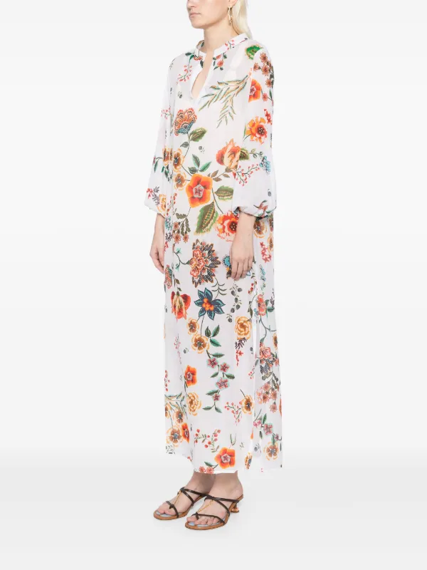 Johnny Was Ardella Maxi Dress - White