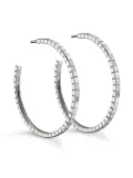 Chopard 18kt white gold Ice Cube earrings