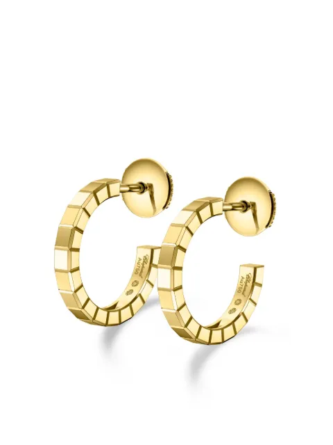Chopard 18kt yellow gold Ice Cube earrings