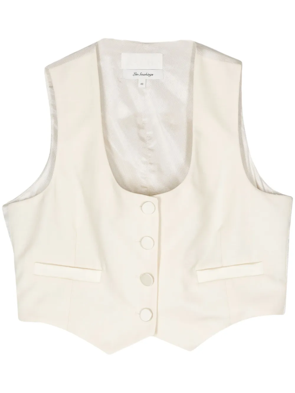 Racil Tony Waistcoat In Neutral