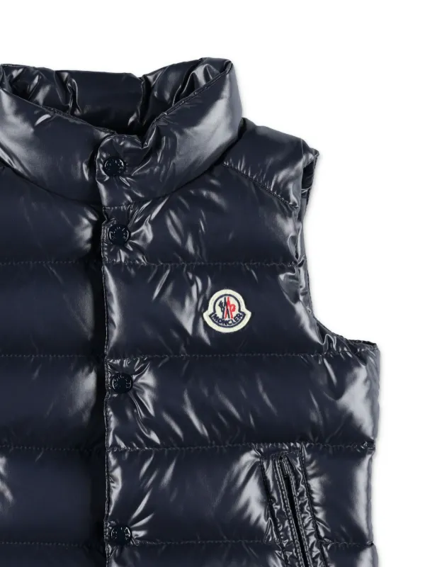 Moncler Enfant Bernard ベスト | ブルー | FARFETCH JP
