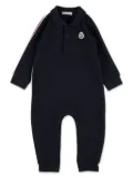 Moncler Enfant logo-patch pajamas - Black