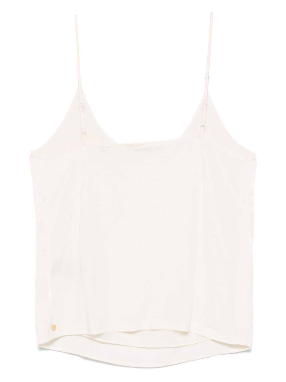 Shop Scotch & Soda Core Top In Neutrals