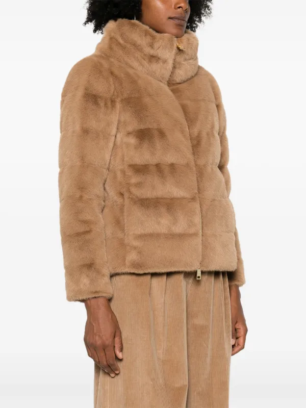 Herno faux-fur Jacket | Brown | FARFETCH Herno faux-fur Jacket | Brown | FARFETCH