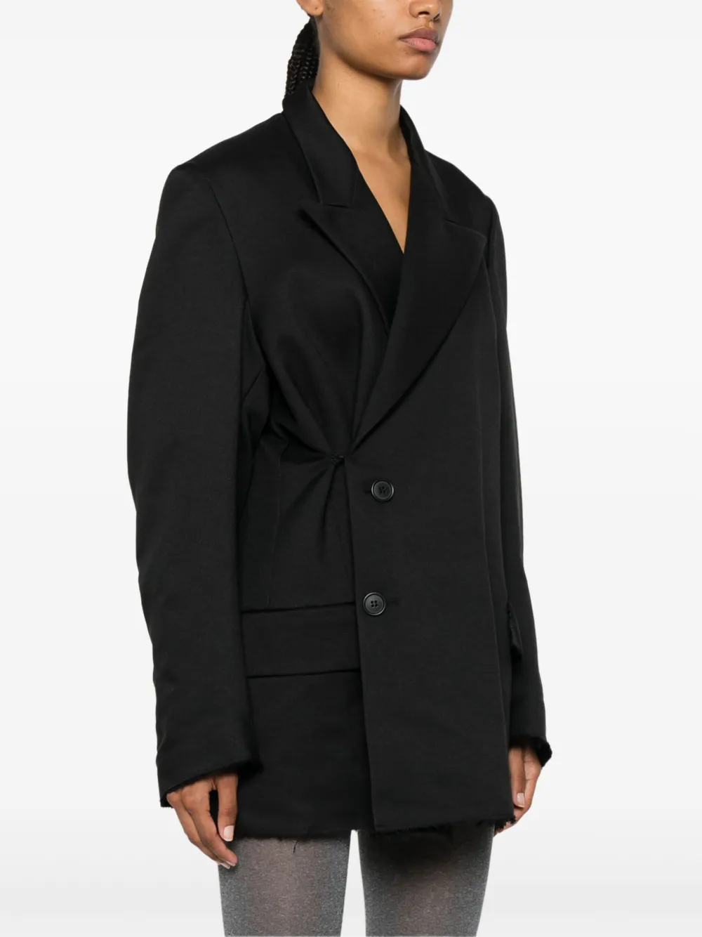 MM6 Maison Margiela Padded Blazer - Farfetch