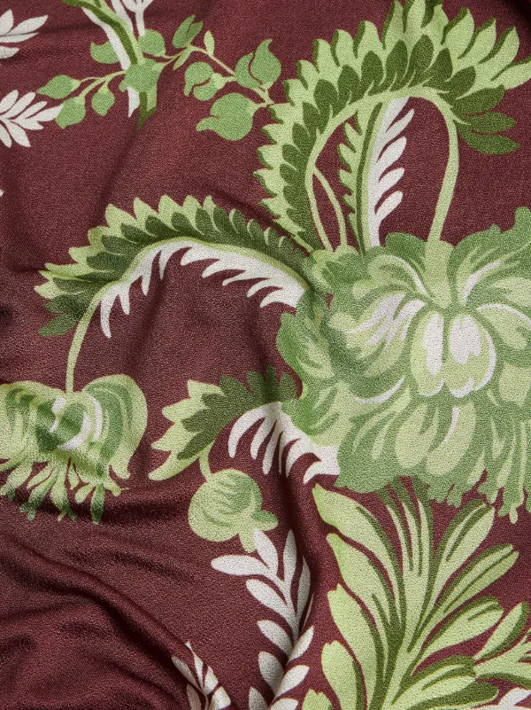 ETRO floral-print Midi Skirt Red FARFETCH IN