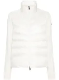 Moncler padded wool cardigan - Neutrals