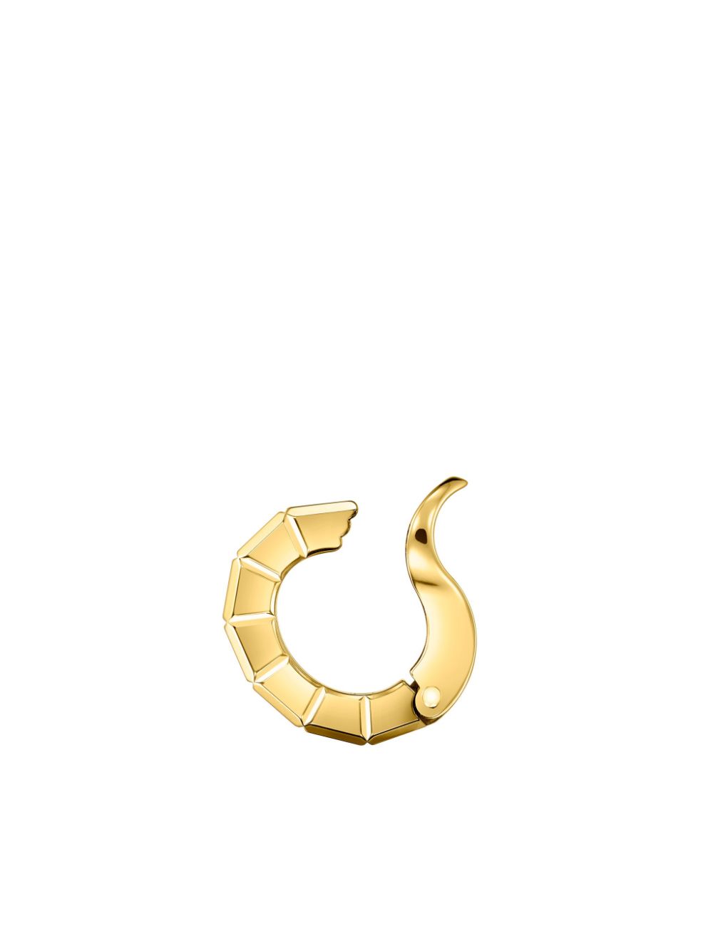 Chopard 18kt yellow gold Ice Cub earring