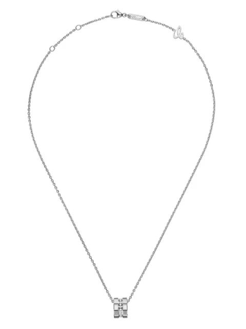 Chopard 18kt white gold Ice Cube diamond necklace