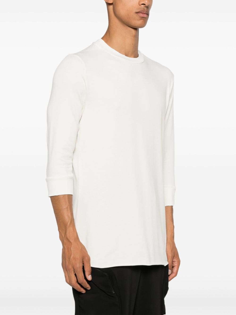 Shop Thom Krom Jersey T-shirt In Neutrals