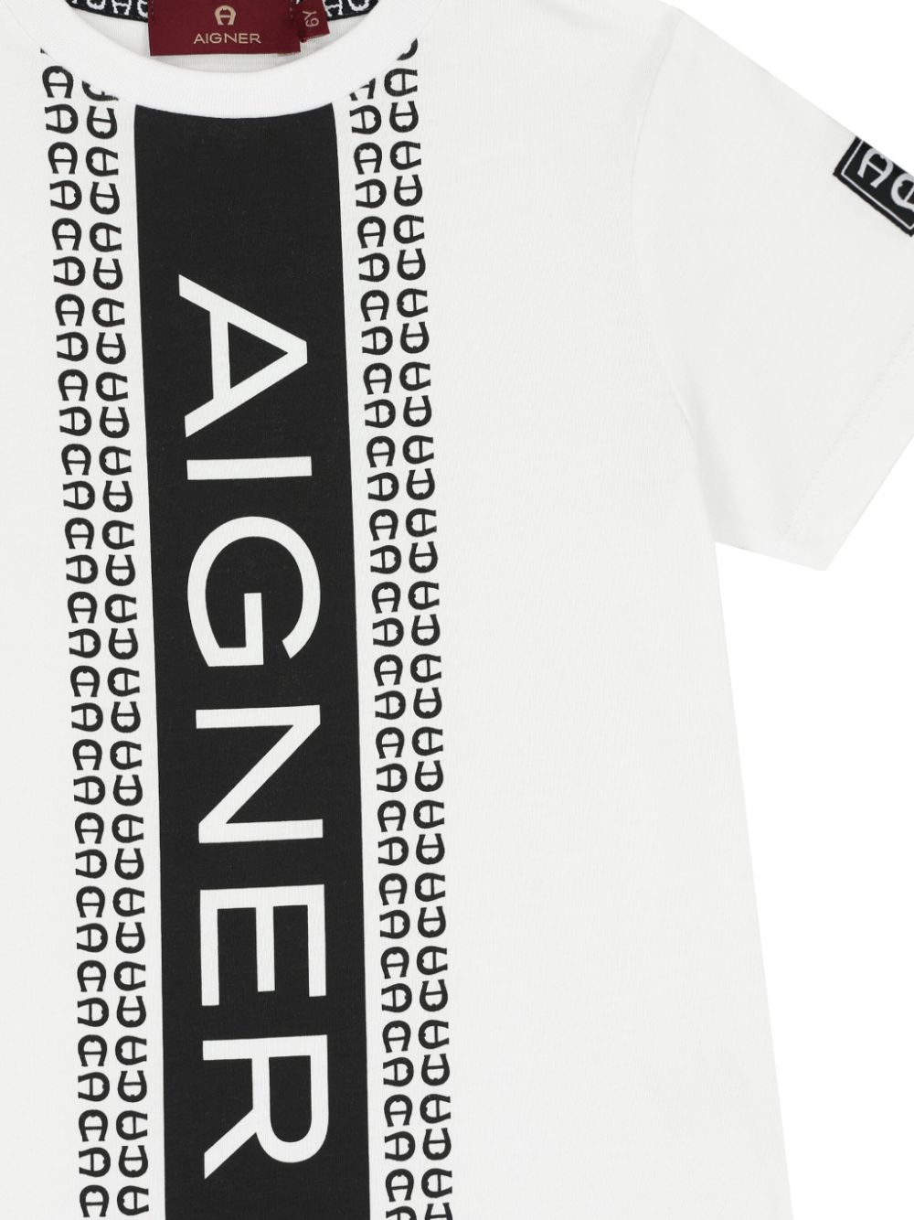 AIGNER LOGO-PRINT COTTON T-SHIRT 