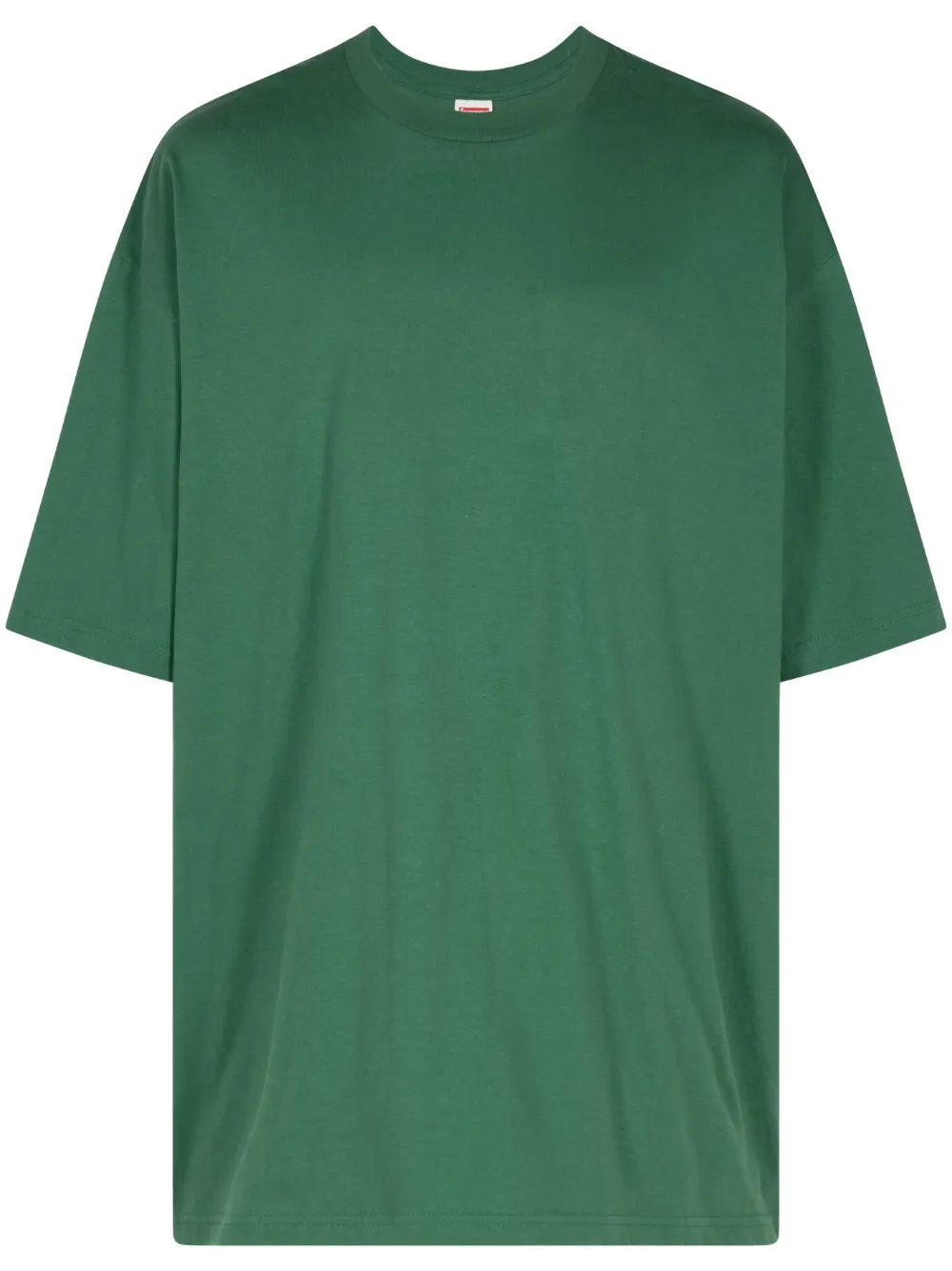 Supreme T-shirt met verfprint Groen