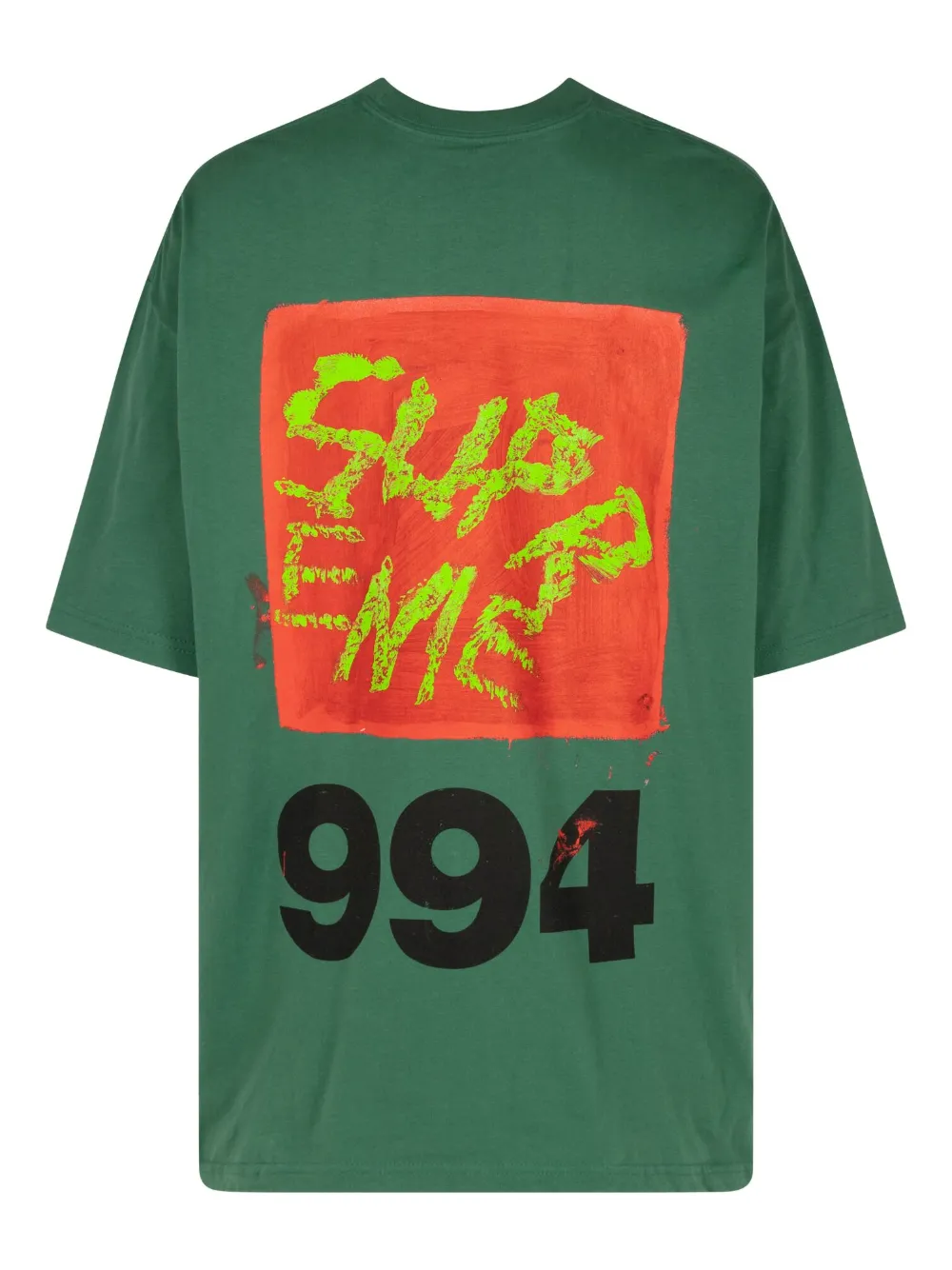 Supreme Paint T shirt Green FARFETCH TR