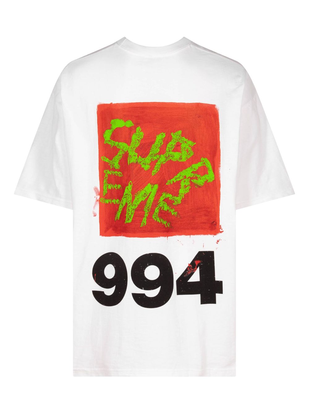 Supreme Paint T-shirt - Wit