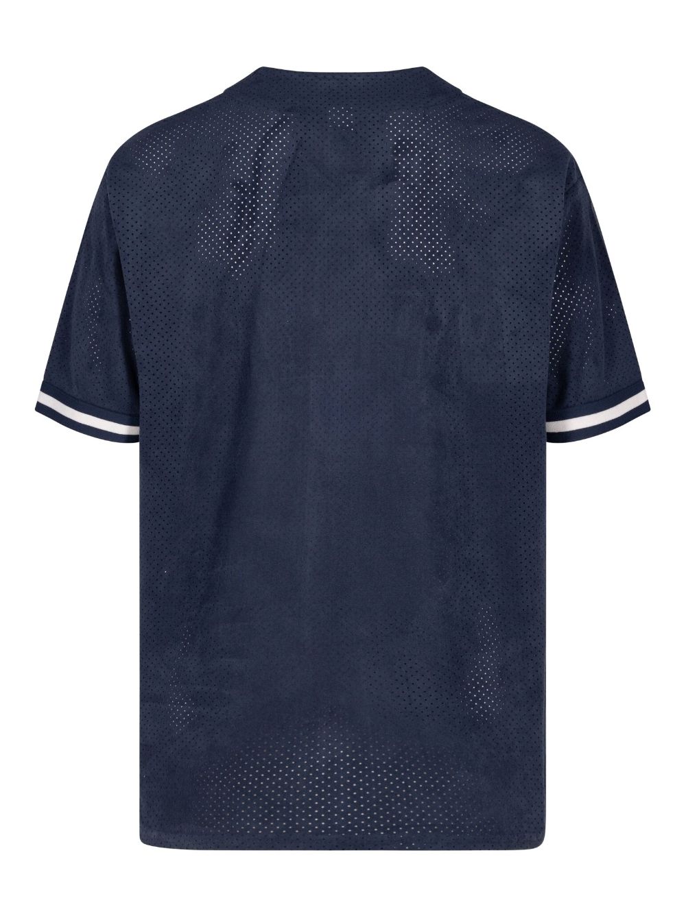 Supreme Ultrasuede mesh baseball jersey - Blauw