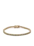 Kolours 14kt yellow gold Spectra tennis bracelet