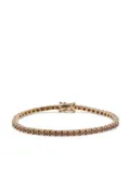 Kolours 14kt yellow gold Spectra tennis bracelet