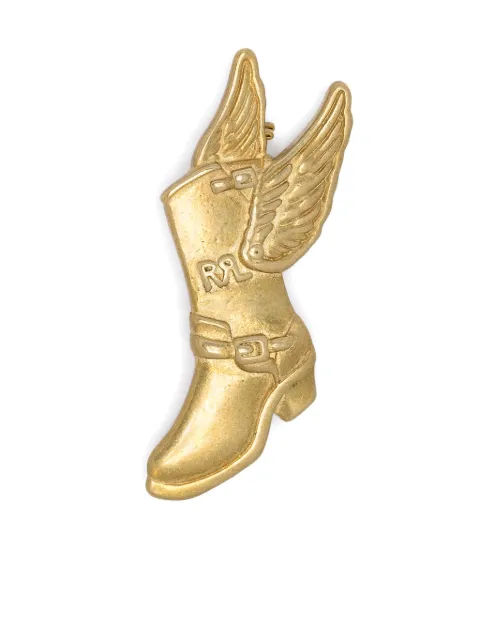 Ralph Lauren RRL Winged Boot pin