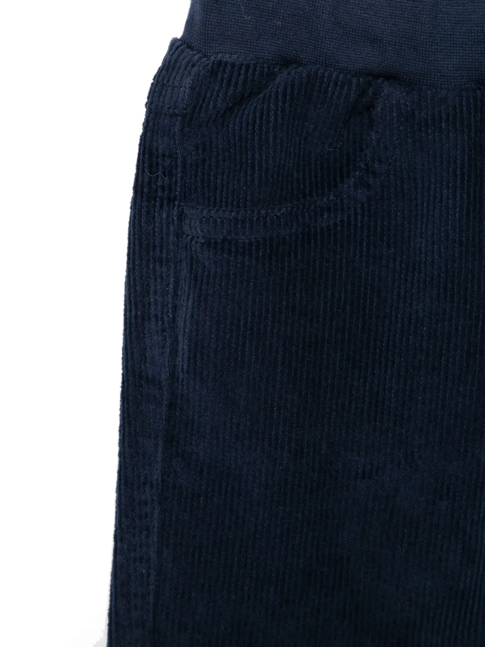 Il Gufo Ribfluwelen broek Blauw