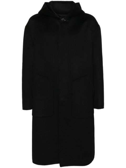 Giorgio Armani brushed coat Men